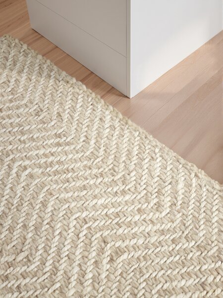 ELLE Decoration , Behúň Majoli 106238 White z kolekcie Elle, 80x200, biela, chodba / predsieň