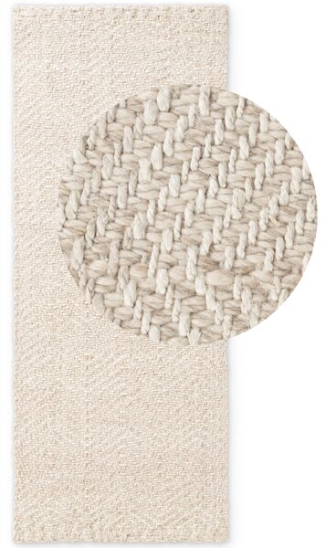 ELLE Decoration , Behúň Majoli 106238 White z kolekcie Elle, 80x200, biela, chodba / predsieň