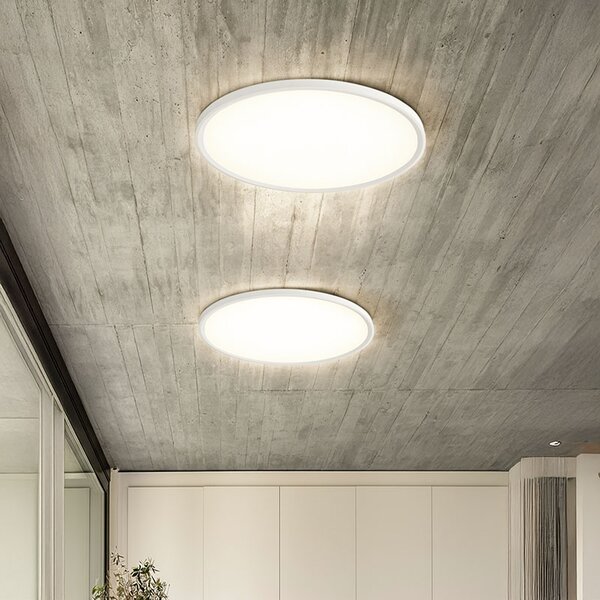 SOLIGHT LED osvetlenie s diaľkovým ovládačom Estela White 50W, 5400lm, 60cm, URG