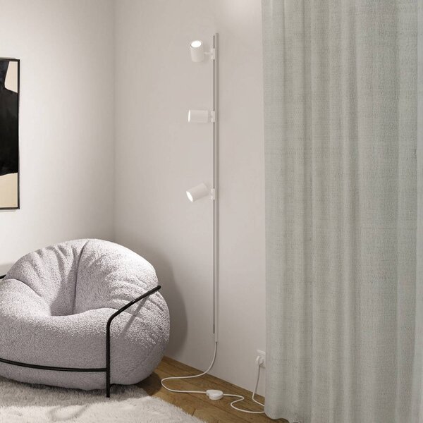 Paulmann URail LED-bodové svetlo Luxe, ZigBee, signálna biela, GU10, Biela / opálová, Obývacia izba / jedáleň, Plast, Moderný