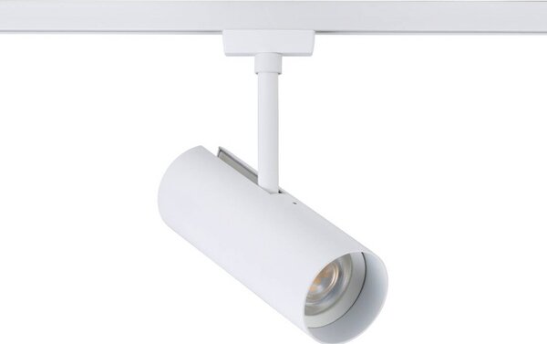 Paulmann URail LED lištový reflektor Theron, 3000K, signálna biela, Biela / opálová, Obývacia izba / jedáleň, Plast, Moderný, Koľajnicový systém