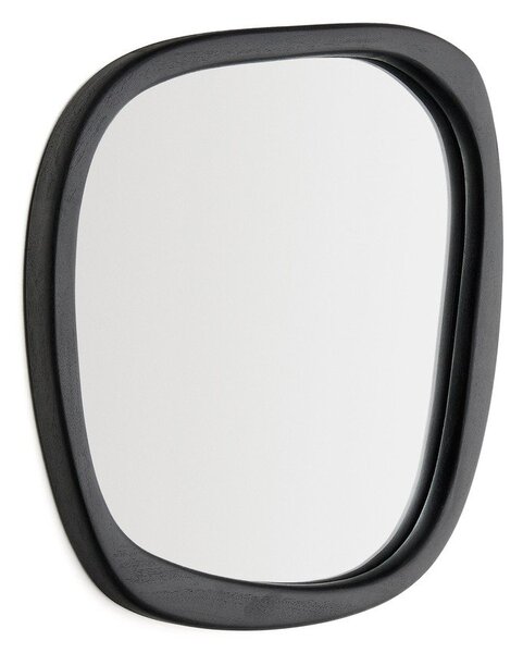 Nástenné zrkadlo s dreveným rámom 45,5x47 cm Alura – Kave Home