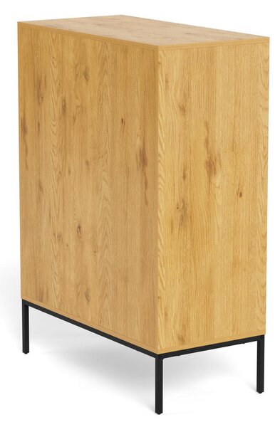 KOMODA, divoký dub, 80/110/40 cm MID.YOU - Komody, Online Only