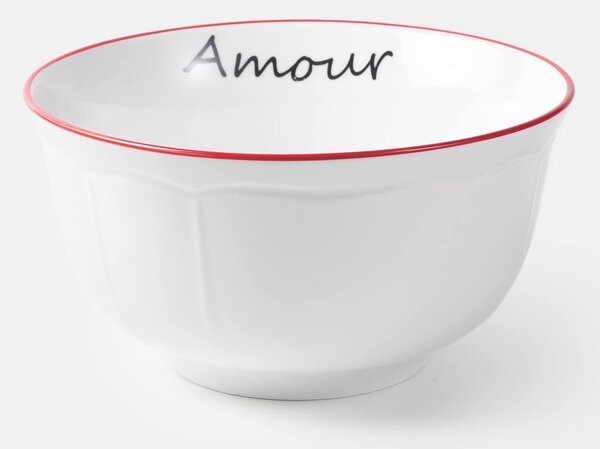 Sinsay - Keramická miska s nápisom Amour - biela