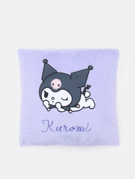 Sinsay - Kožušinový vankúš Kuromi - levanduľová