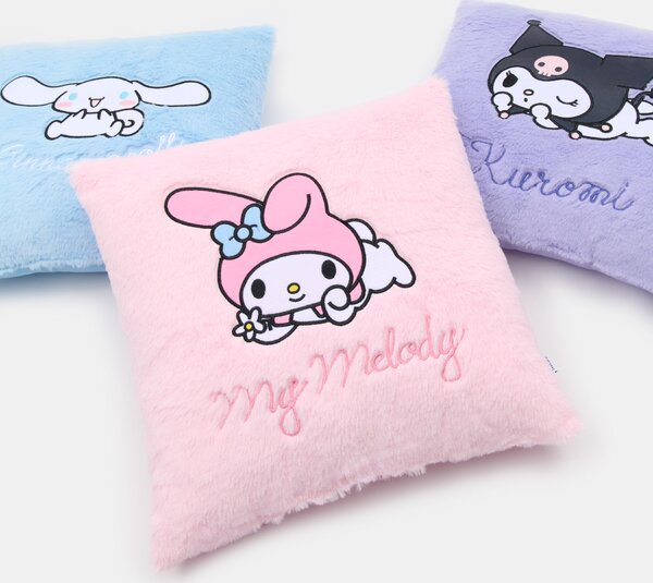 Sinsay - Kožušinový vankúš My Melody - pastelová ružová