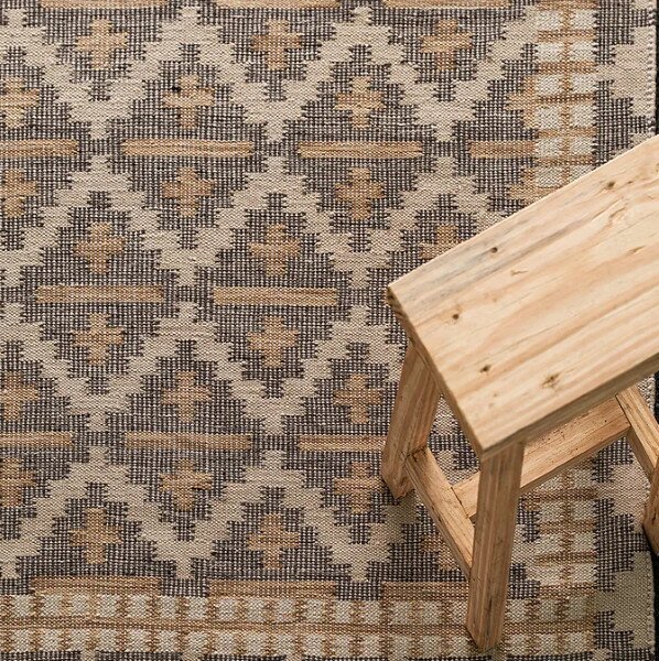 Diamond Carpets India , Ručne viazaný kusový koberec Marsel DE 2256 Multi Colour, 80x150, hnedá, chodba / predsieň