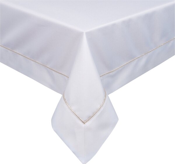 OBRUS MADELE 140X180 CM BIELY