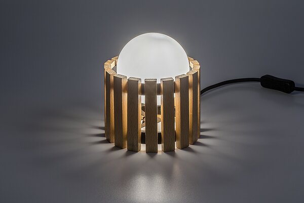 Rabalux NOXELLE stolná drevená lampa 74420