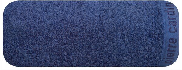 BAVLNENÝ UTERÁK PIERRE CARDIN EVI 50X90 CM TMAVOMODRÁ