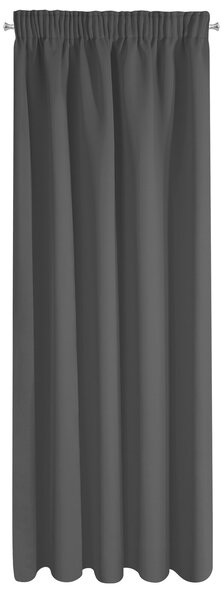 ZATEMŇOVACÍ ZÁVES NA PÁSKE ADLEY 135X270 CM ČIERNA