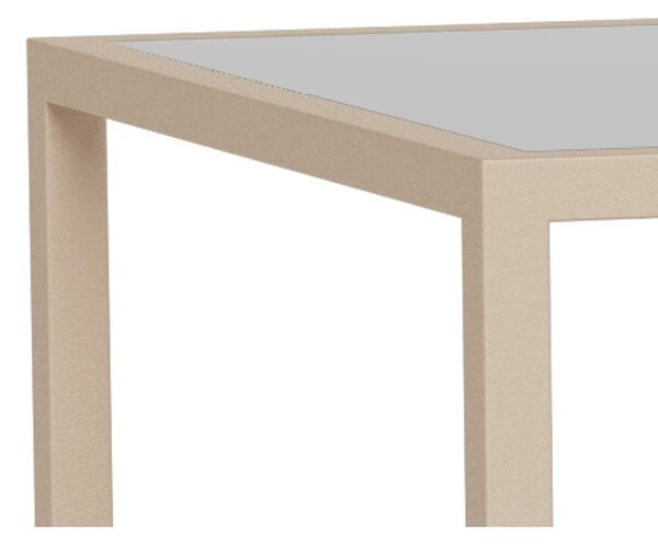Sivé oceľové konferenčné stolíky v súprave 2 ks 50x90 cm Seaford – Actona