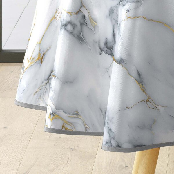 Umývateľný obrus ø 160 cm Marquina – douceur d'intérieur