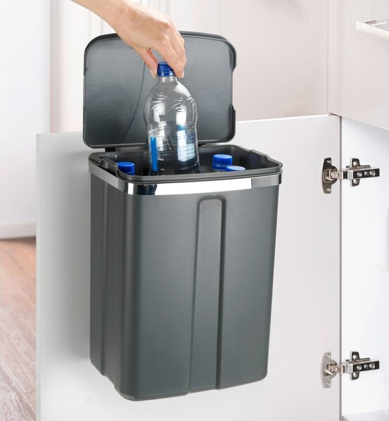 Závesný odpadkový kôš Wenko, 12 l