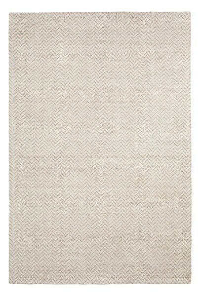 Krémový ručne tkaný vlnený koberec 160x230 cm Calira – Kave Home