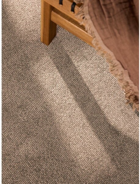 Béžový ručne tkaný okrúhly koberec s prímesou vlny ø 160 cm Kari Organic – Villeroy&Boch