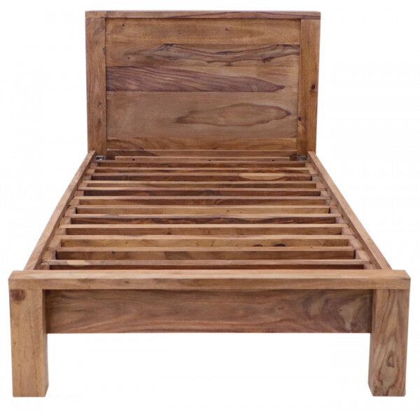 Posteľ Kali 90x200 indický masív palisander