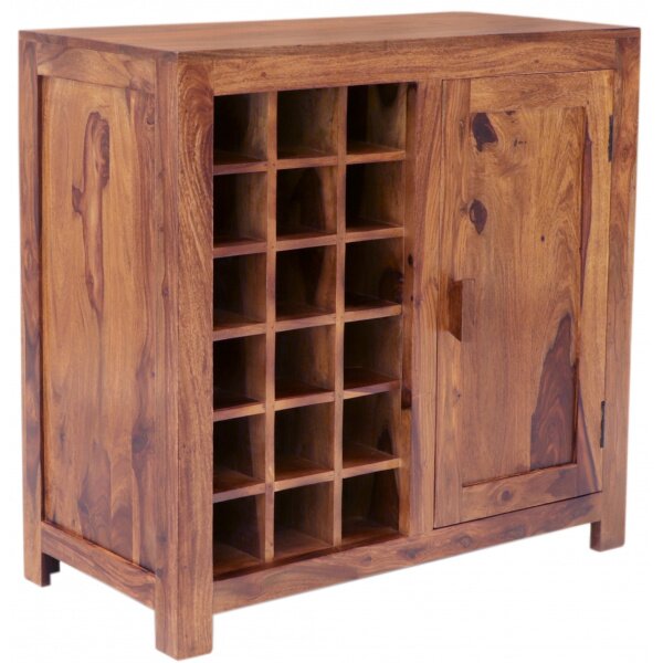 Barová skriňa 90x90x45 Kali indický masív palisander
