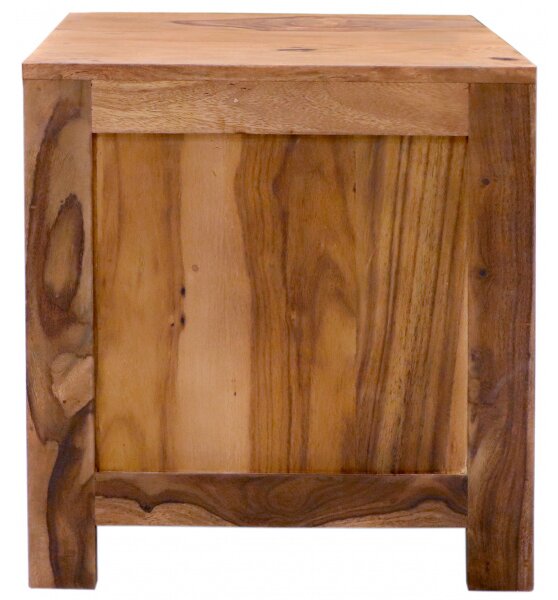 Nočný stolík Kali 45x50x40 indický masív palisander