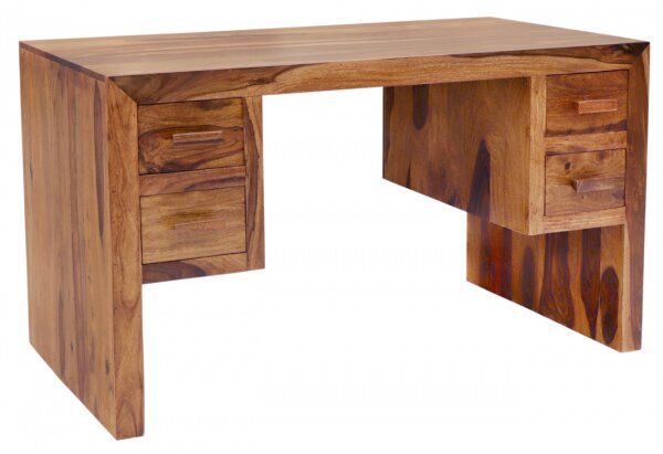 Písací stôl Kali 130x76x70 indický masív palisander