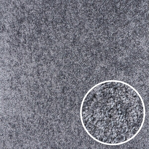 Condor Carpets , Metrážny koberec Bali 075, na mieru, šíře 4m, šedá, filc, detská izba