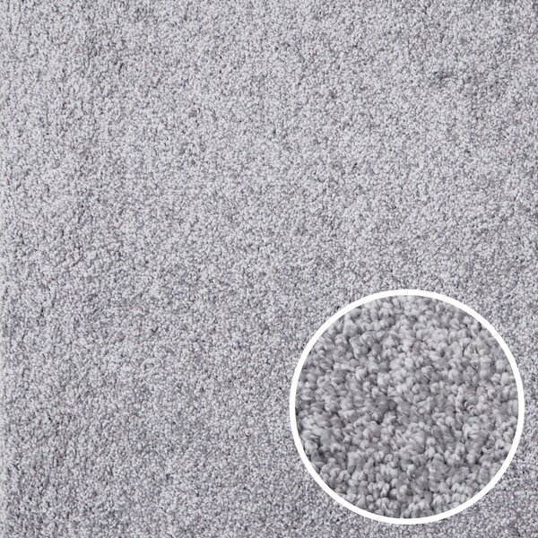 Condor Carpets , Metrážny koberec Bali 073, na mieru, šíře 4m, šedá, filc, detská izba