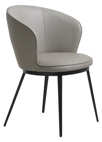 Sivé kreslo Unique Furniture Gain