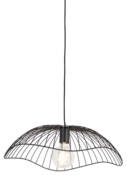 Dizajnová závesná lampa čierna 50 cm - Pua