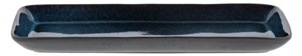 Servírovacia keramická tácka 14x38 cm Gastro Dark Blue/Black – Bitz