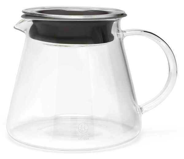 Súprava na prekvapkávanú kávu z nehrdzavejúcej ocele v striebornej farbe 500 ml Slow Coffee – Leopold Vienna