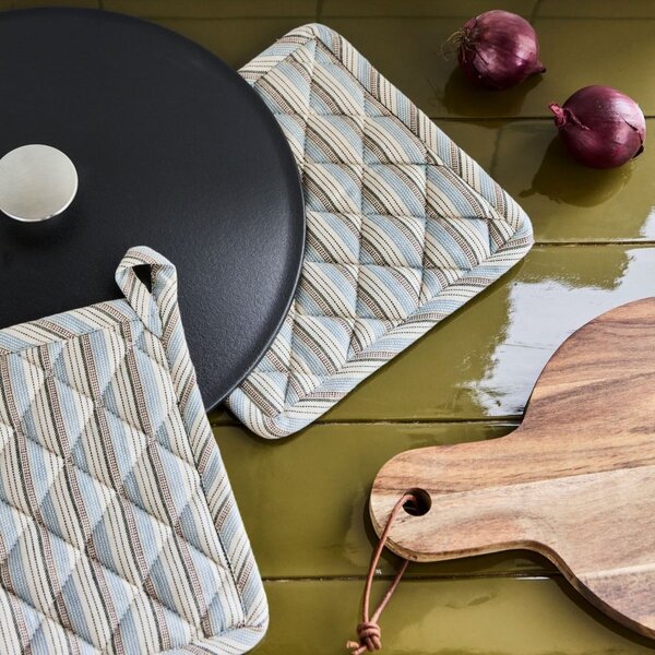 Chňapka Chef Blue/Sand – set 2 ks