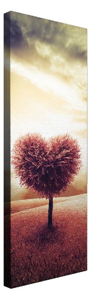 Obraz na plátne Solid Heart, 30 × 80 cm