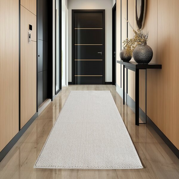 Ayyildiz , Kusový koberec Helix 2200 cream, 60x110, béžová, chodba / predsieň