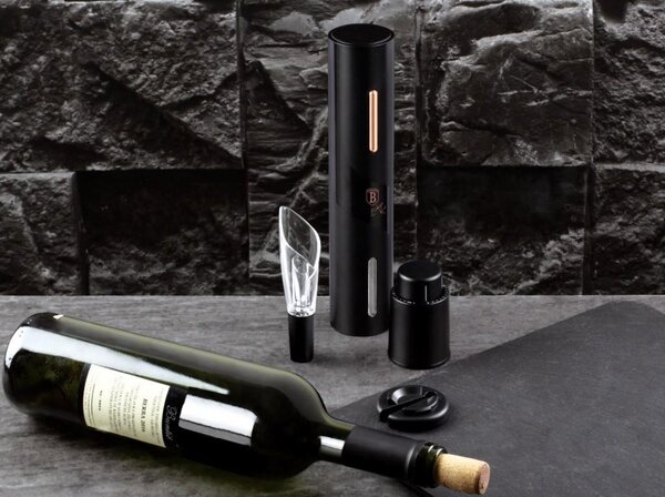 Berlingerhaus elektrický otvárač vína, Black Rose Collection BH-9396