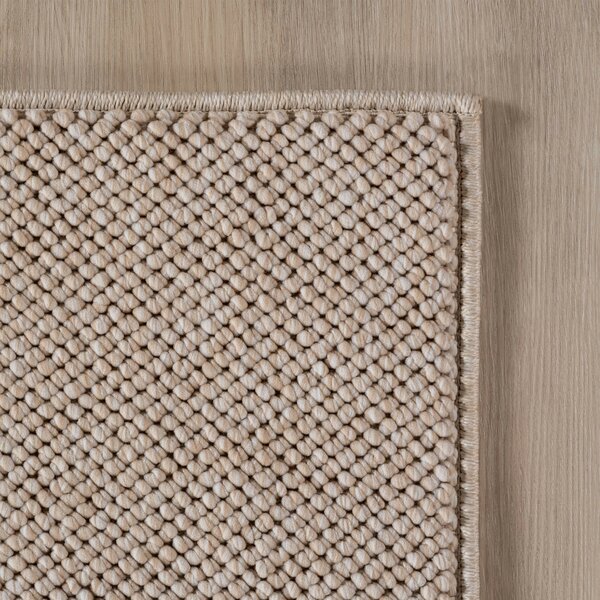 Ayyildiz , Kusový koberec Helix 2200 beige, 60x110, béžová, chodba / predsieň