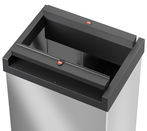 Veľkoobjemový odpadový box Big-Box Swing XL, 52 l, samozatvárací, nerez lesklý