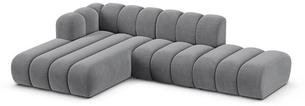 Svetlosivá rohová pohovka (ľavý roh) Lupine – Micadoni Home