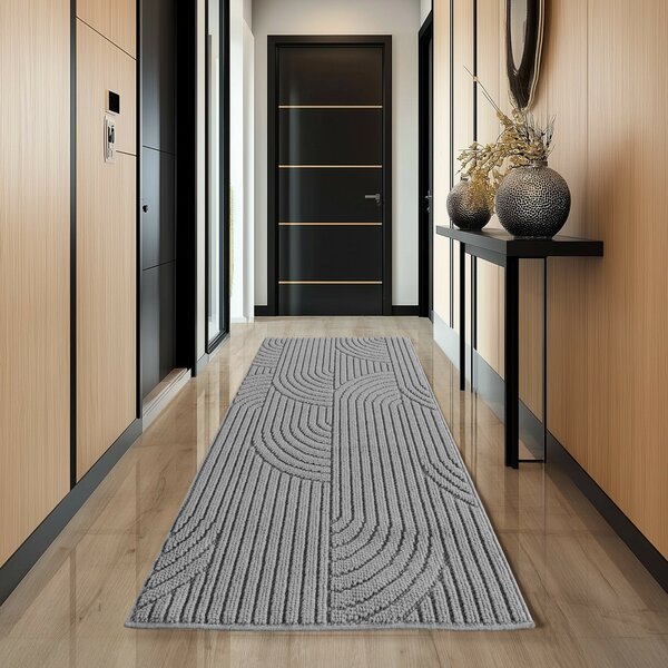 Ayyildiz , Kusový koberec Helix 2201 silver, 120x170, šedá, chodba / predsieň