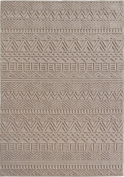 Ayyildiz, Kusový koberec Helix 2202 beige, 60x110, béžová, chodba / predsieň