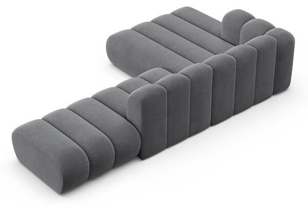 Svetlosivá rohová pohovka (ľavý roh) Lupine – Micadoni Home