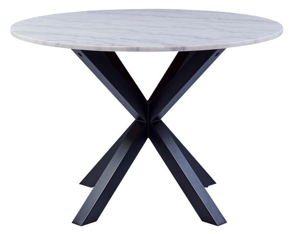 Jedálenský stôl s mramorovou doskou Actona Heaven, ⌀ 110 cm