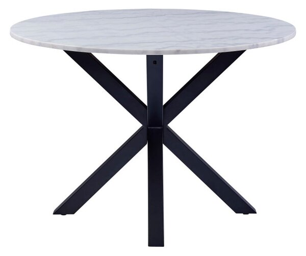 Jedálenský stôl s mramorovou doskou Actona Heaven, ⌀ 110 cm
