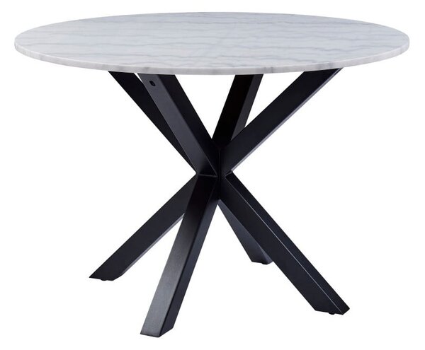 Jedálenský stôl s mramorovou doskou Actona Heaven, ⌀ 110 cm