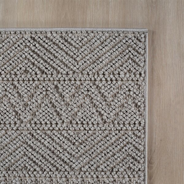 Ayyildiz, Kusový koberec Helix 2202 silver, 120x170, šedá, chodba / predsieň