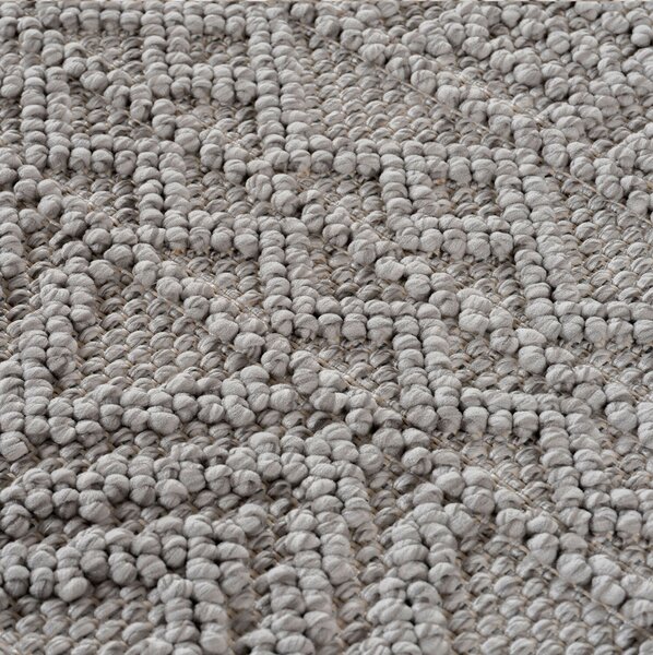 Ayyildiz, Kusový koberec Helix 2202 silver, 120x170, šedá, chodba / predsieň