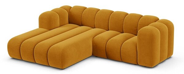 Žltá rohová pohovka (ľavý roh) Lupine – Micadoni Home