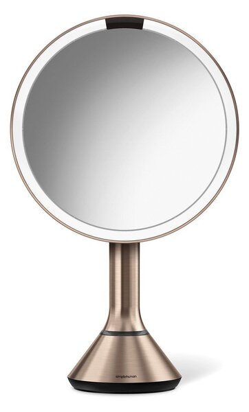 Kozmetické zrkadlo s osvetlením/zväčšovacie (5x) ø 20 cm Sensor – simplehuman