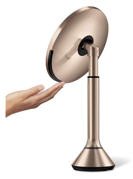 Kozmetické zrkadlo s osvetlením/zväčšovacie (5x) ø 20 cm Sensor – simplehuman