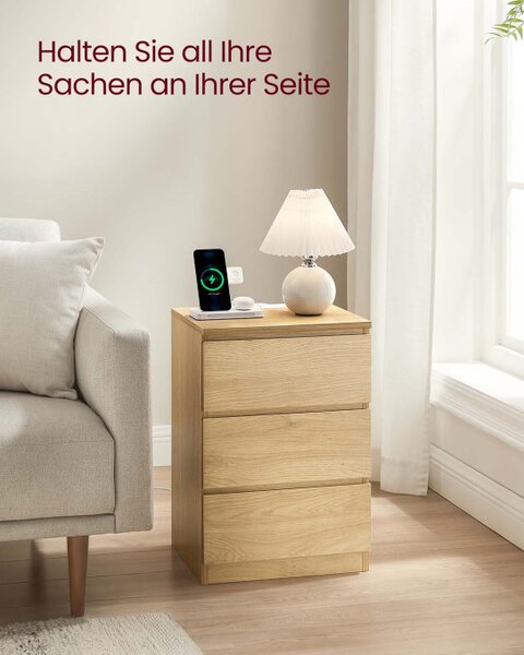 Set dvoch nočných stolíkov LET831Y70 (2ks)