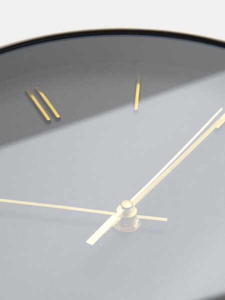 Sinsay - Minimalistické nástenné hodiny - čierna